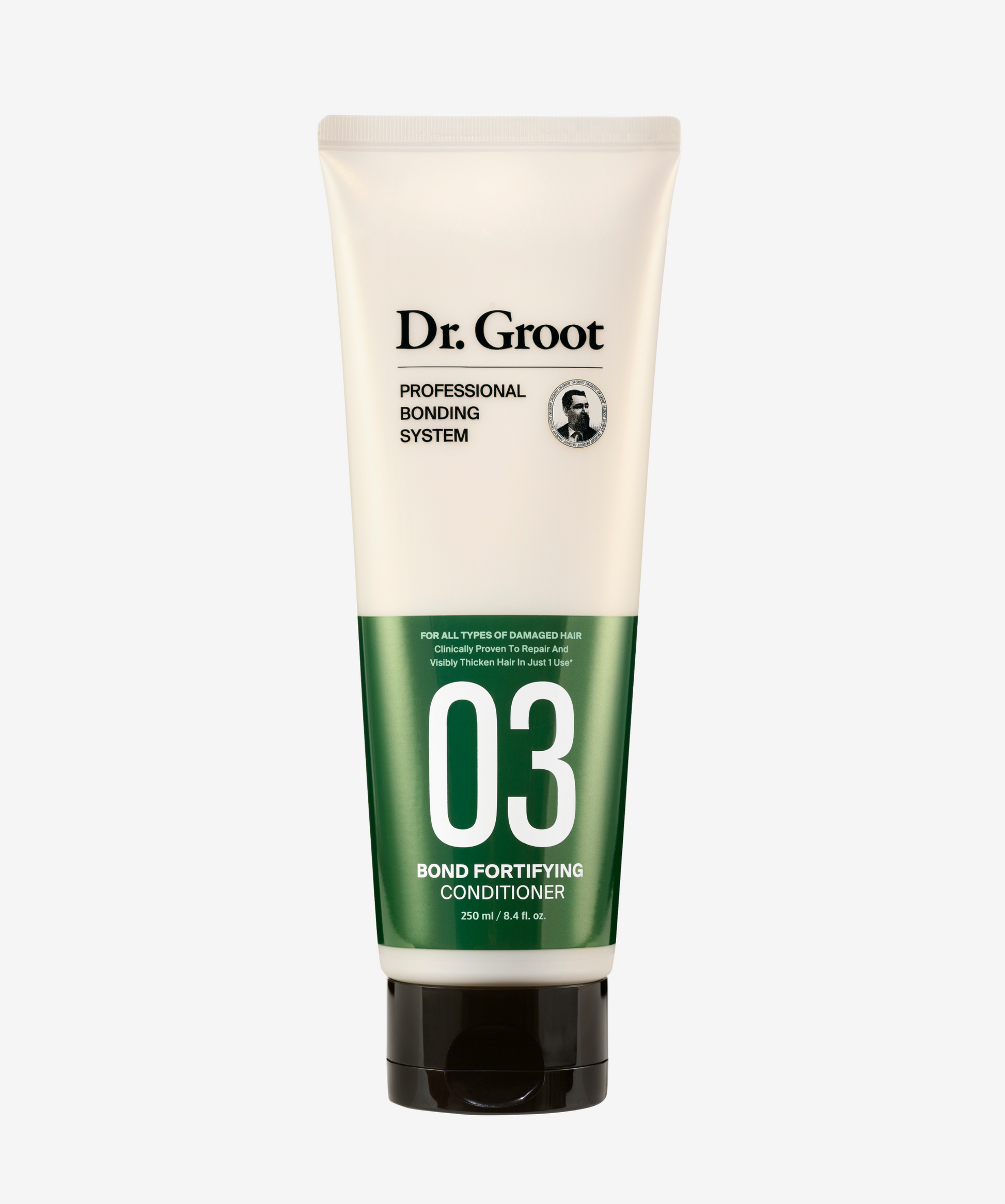 Dr. Groot Professional Bonding System 03 Bond Fortifying Conditioner – a Korean hair care essential for strengthening and restoring damaged hair