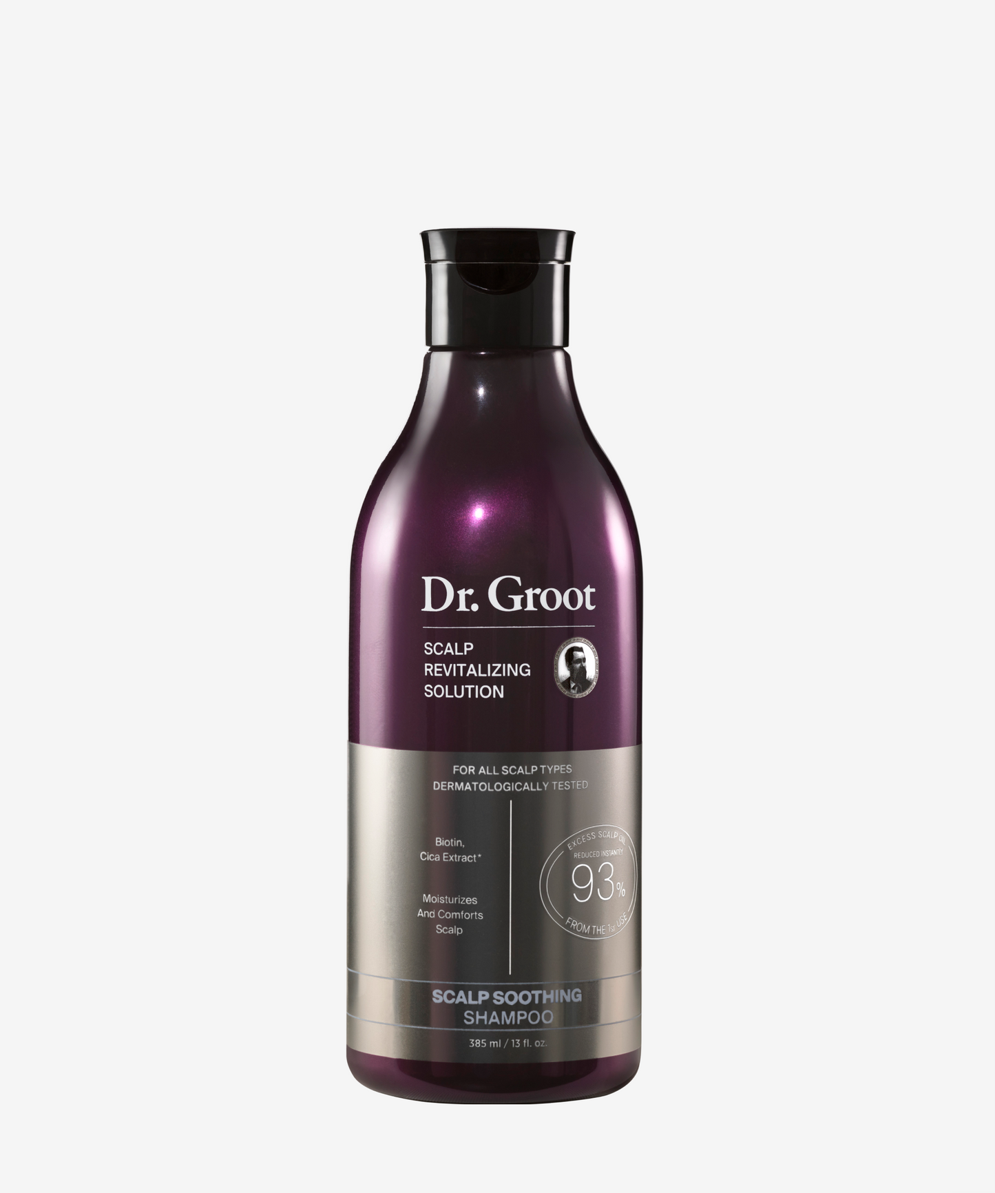 Dr. Groot Scalp Revitalization Solution Scalp Soothing Shampoo – a premium K-beauty scalp care essential infused with tea tree, mint, and biotin for a refreshing cleanse.